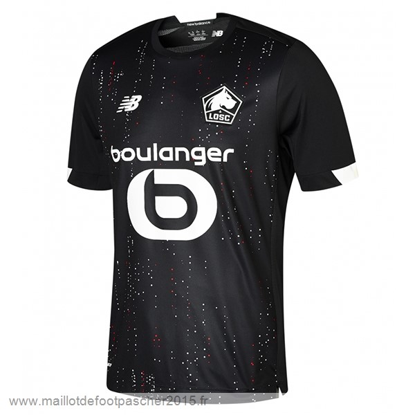 Maillot Foot Achat Exterieur Maillot Lille 2020 2021 Noir