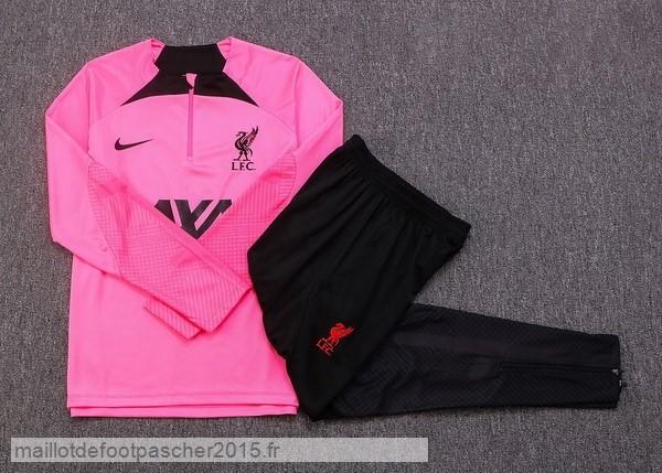 Maillot Foot Achat Survêtements Enfant Liverpool 2022 2023 Rose I Noir