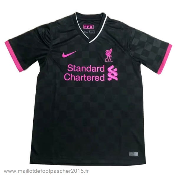 Maillot Foot Achat Concept Maillot Liverpool 2020 2021 Noir