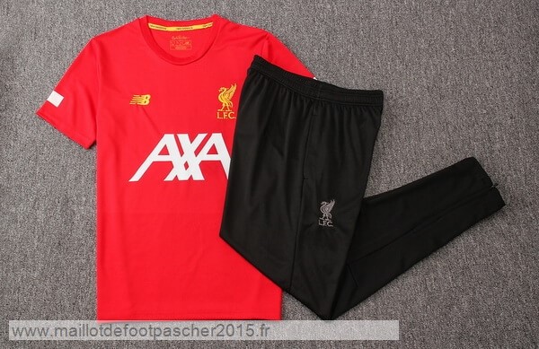 Maillot Foot Achat Entrainement Conjunto Completo Liverpool 2019 2020 Rouge Blanc Noir
