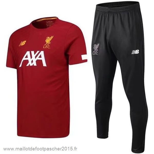 Maillot Foot Achat Entrainement Conjunto Completo Liverpool 2019 2020 Rouge Noir