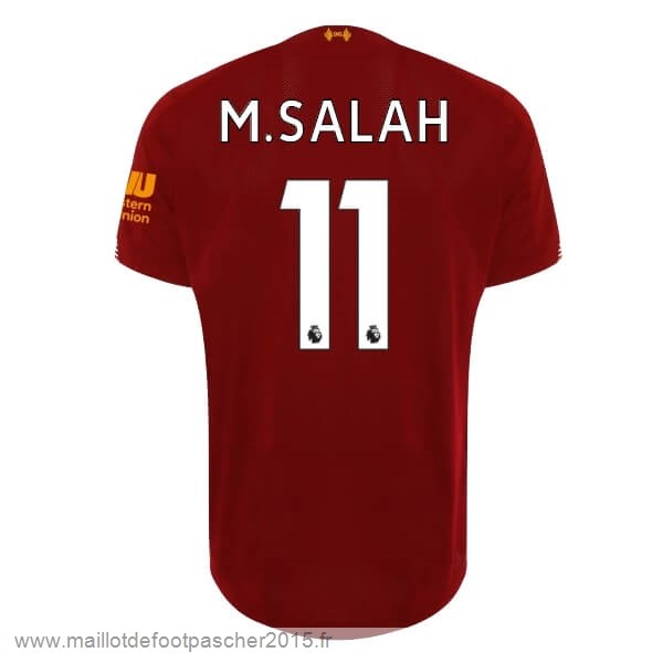 Maillot Foot Achat NO.11 M.Salah Domicile Maillot Liverpool 2019 2020 Rouge