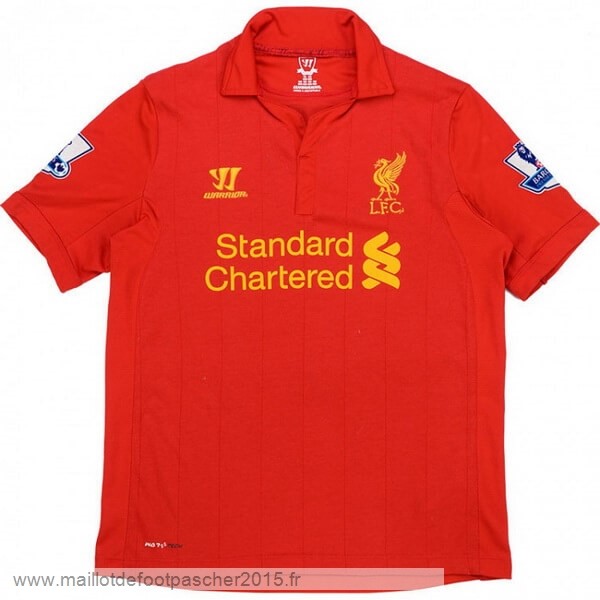 Maillot Foot Achat €20 Warrior Domicile Maillot Liverpool Rétro 2012 2013 Rouge