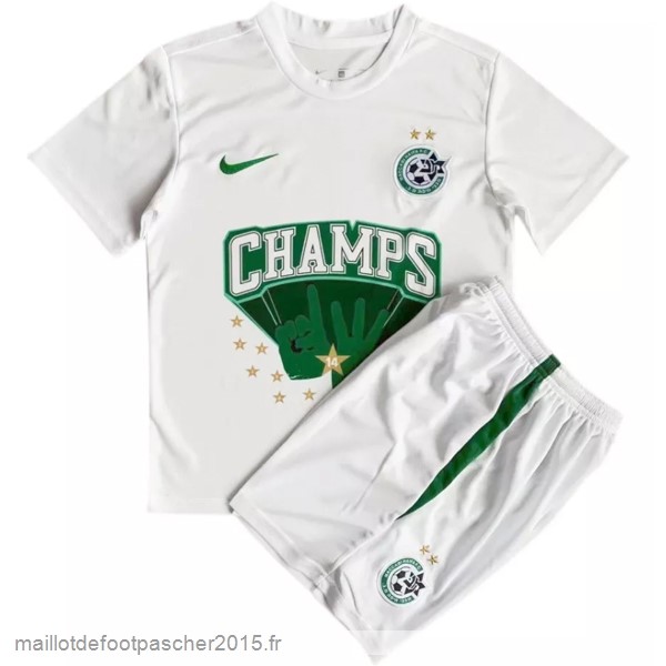 Maillot Foot Achat Spécial Conjunto De Enfant Maccabi Haifa 2022 2023 Blanc