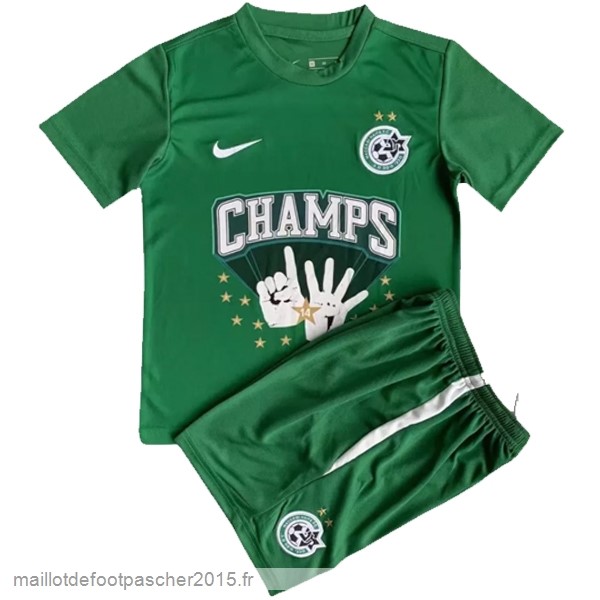 Maillot Foot Achat Spécial Conjunto De Enfant Maccabi Haifa 2022 2023 I Vert