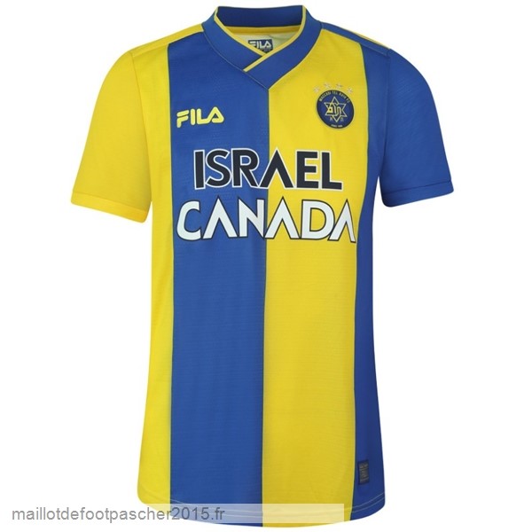 Maillot Foot Achat Domicile Maillot Maccabi Tel Aviv 2022 2023 Jaune
