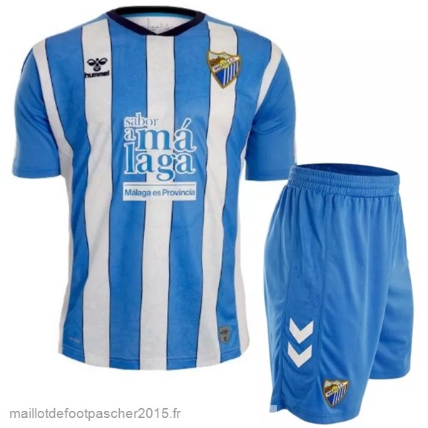 Maillot Foot Achat Domicile Conjunto De Enfant Málaga 2022 2023 Bleu Blanc