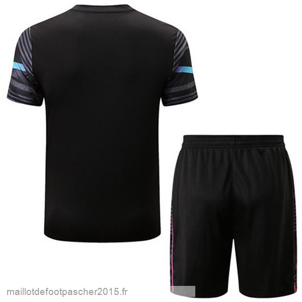 Maillot Foot Achat Entrainement Ensemble Complet Manchester City 2022 2023 Gris Marine