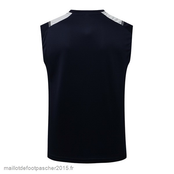 Maillot Foot Achat Entrainement Sans Manches Manchester City 2021 2022 Bleu Marine