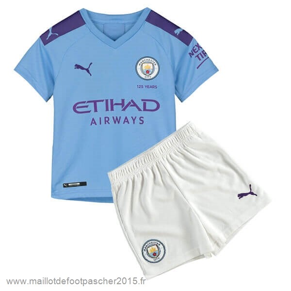 Maillot Foot Achat Domicile Conjunto De Enfant Manchester City 2019 2020 Bleu Clair