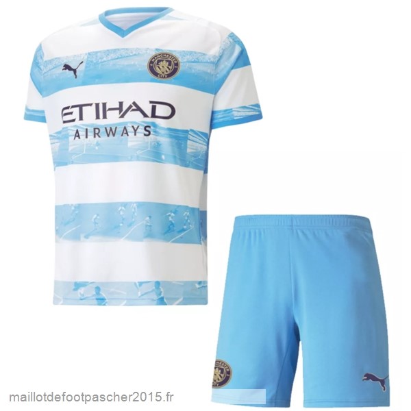 Maillot Foot Achat Spécial Conjunto De Enfant Manchester City 2022 2023 Bleu
