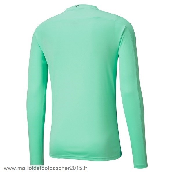 Maillot Foot Achat Exterieur Manches Longues Gardien Manchester City 2020 2021 Vert
