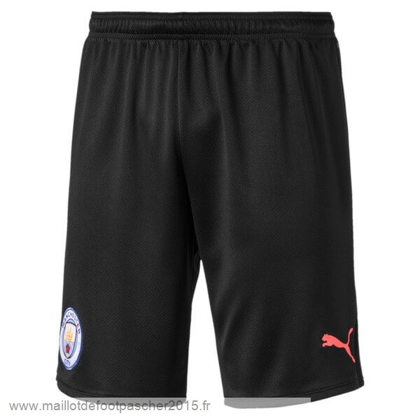 Maillot Foot Achat Exterieur Pantalon Manchester City 2019 2020 Noir