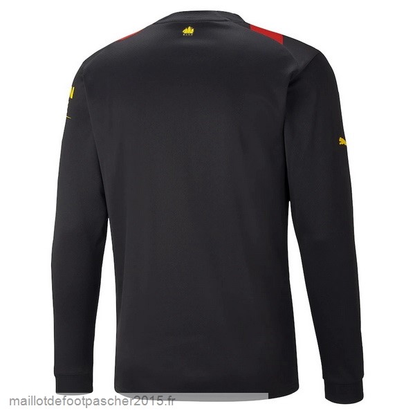 Maillot Foot Achat Thailande Exterieur Manches Longues Manchester City 2022 2023 Rouge