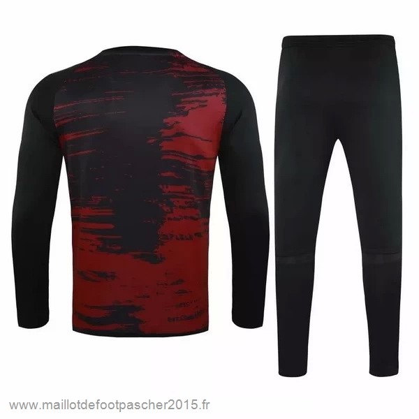 Maillot Foot Achat Survêtements Manchester United 2020 2021 Noir Rouge Marine