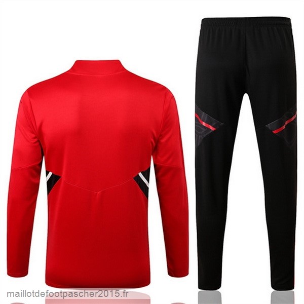 Maillot Foot Achat Survêtements Manchester United 2022 2023 Rouge I Noir