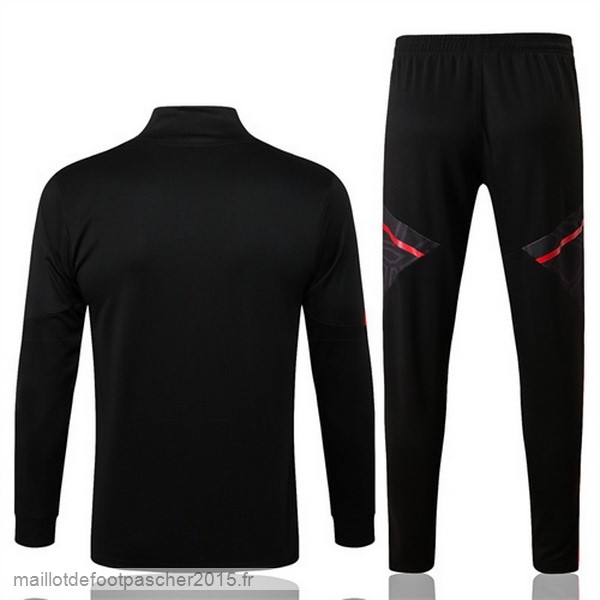Maillot Foot Achat Survêtements Enfant Manchester United 2022 2023 Noir I Rouge