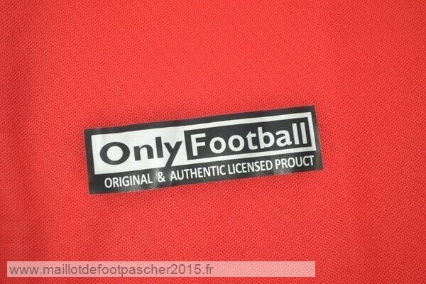 Maillot Foot Achat Domicile Manches Longues Manchester United Rétro 1999 Rouge