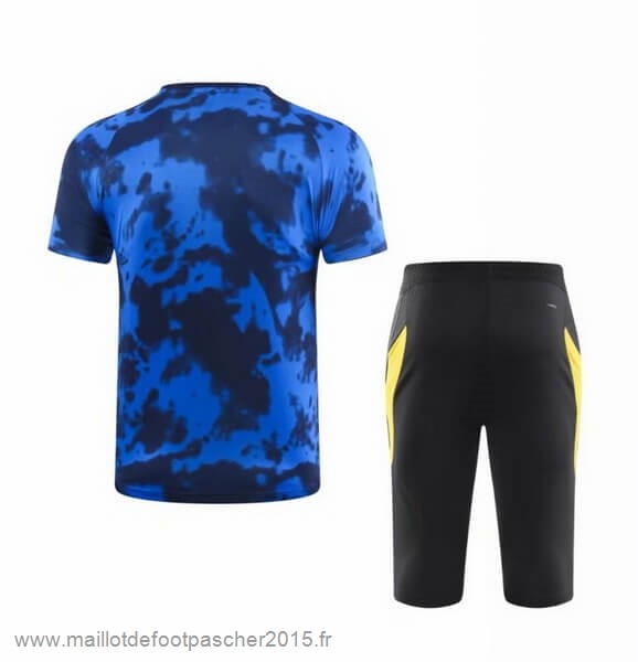 Maillot Foot Achat Entrainement Conjunto Completo Manchester United 2019 2020 Bleu