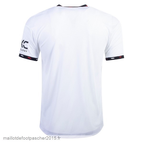 Maillot Foot Achat Thailande Exterieur Joueurs Maillot Manchester United 2022 2023 Blanc