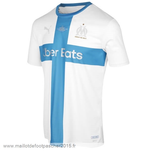Maillot Foot Achat Maillot Marseille 120th Bleu Blanc