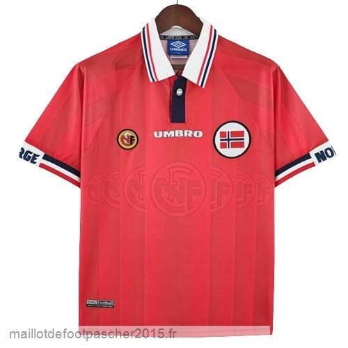 Maillot Foot Achat Domicile Maillot Norvège Rétro 1998 1999 Rouge