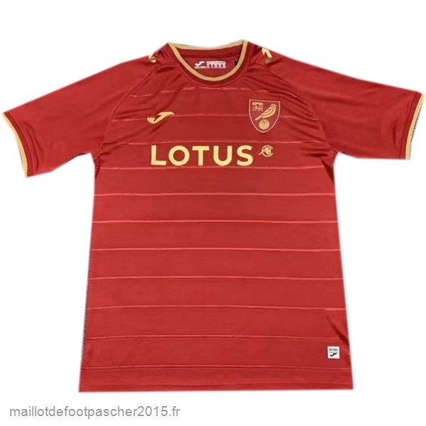 Maillot Foot Achat Thailande Exterieur Maillot Norwich City 2022 2023 Rouge