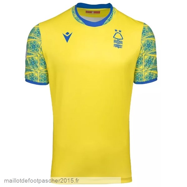 Maillot Foot Achat Exterieur Maillot Nottingham Forest 2022 2023 Jaune