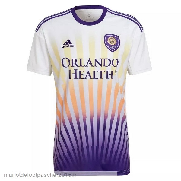 Maillot Foot Achat Exterieur Maillot Orlando City 2022 2023 Blanc