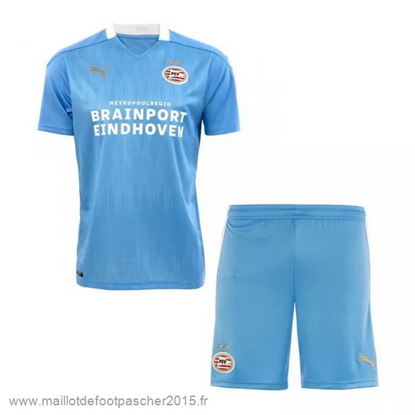 Maillot Foot Achat Exterieur Conjunto De Enfant Eindhoven 2020 2021 Bleu