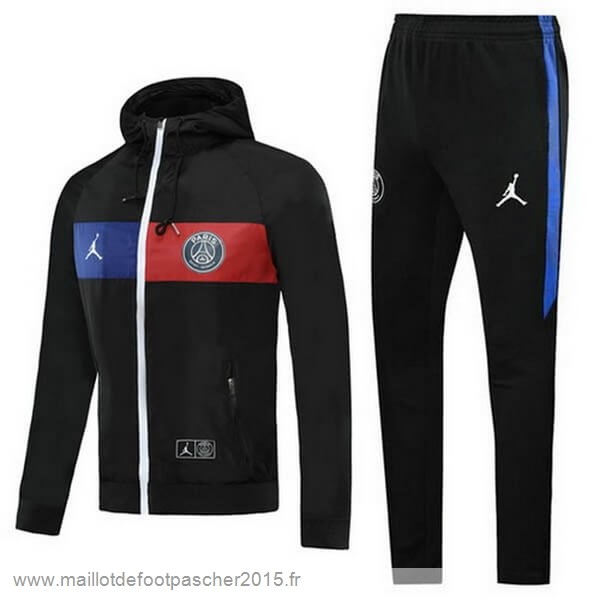 Maillot Foot Achat Conjunto Completo Coupe Vent Paris Saint Germain 2020 2021 Rouge Bleu Noir