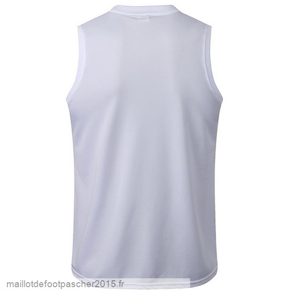 Maillot Foot Achat Entrainement Sans Manches Paris Saint Germain 2022 2023 Blanc I Rouge