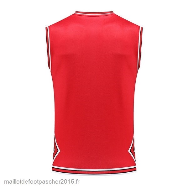 Maillot Foot Achat Entrainement Sans Manches Paris Saint Germain 2022 2023 Rouge