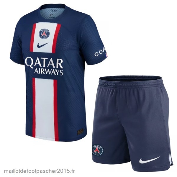 Maillot Foot Achat Domicile Conjunto De Enfant Paris Saint Germain 2022 2023 Bleu