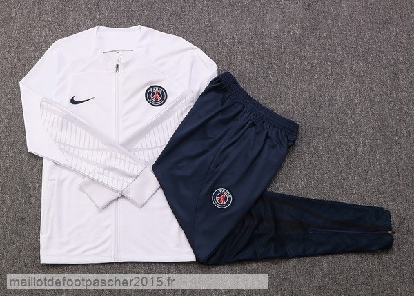 Maillot Foot Achat Survêtements Enfant Paris Saint Germain 2022 2023 Blanc