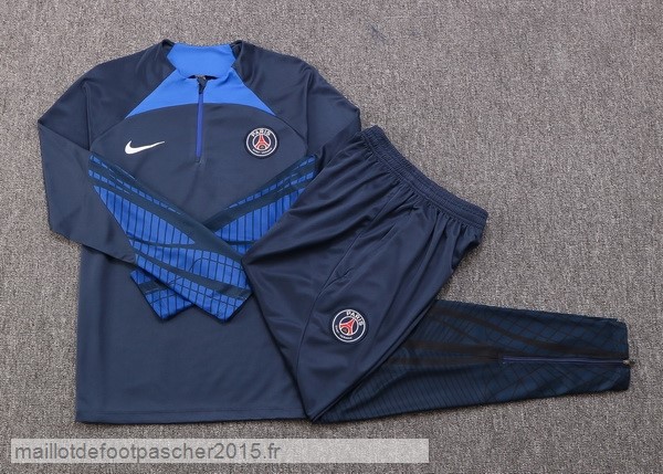 Maillot Foot Achat Survêtements Enfant Paris Saint Germain 2022 2023 Bleu II Marine