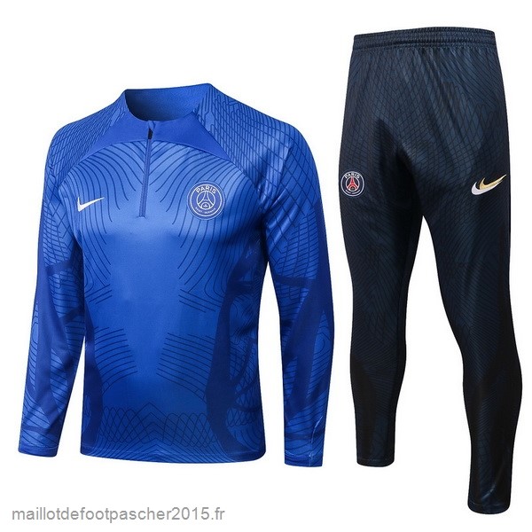 Maillot Foot Achat Survêtements Enfant Paris Saint Germain 2022 2023 Bleu I Noir