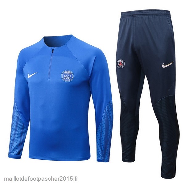 Maillot Foot Achat Survêtements Enfant Paris Saint Germain 2022 2023 Bleu Noir