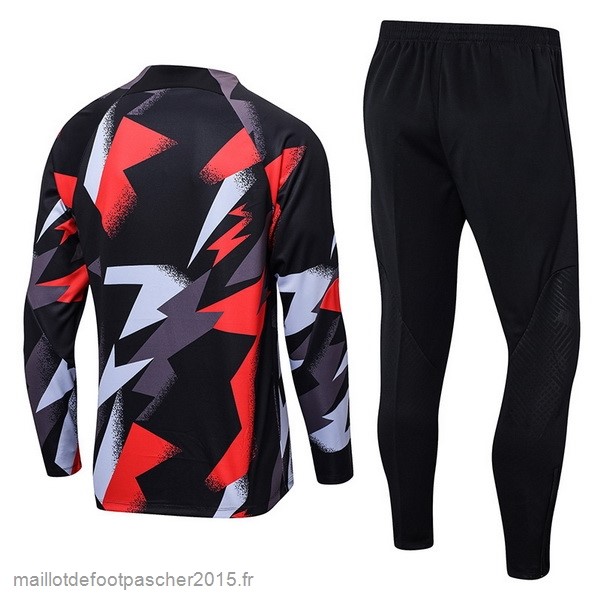 Maillot Foot Achat Survêtements Enfant Paris Saint Germain 2022 2023 Rouge Gris Noir