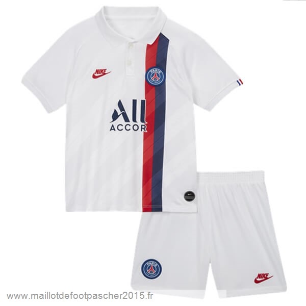 Maillot Foot Achat Third Conjunto De Enfant Paris Saint Germain 2019 2020 Blanc