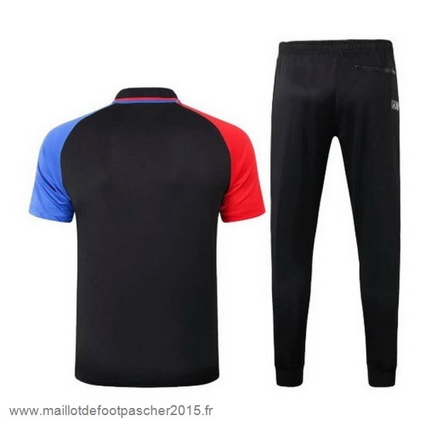 Maillot Foot Achat Ensemble Complet Polo Paris Saint Germain 2020 2021 Noir Bleu