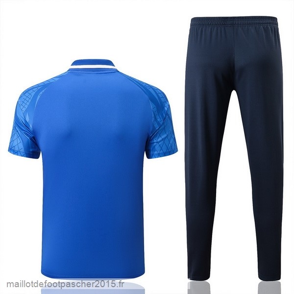 Maillot Foot Achat Ensemble Complet Polo Paris Saint Germain 2022 2023 Bleu