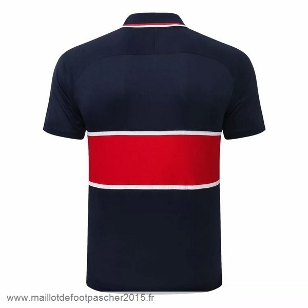 Maillot Foot Achat Polo Paris Saint Germain 2020 2021 Noir Rouge