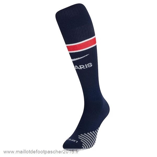 Maillot Foot Achat Domicile Chaussette Paris Saint Germain 2020 2021 Bleu