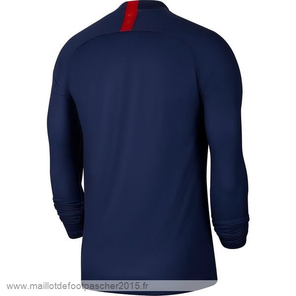Maillot Foot Achat Domicile Manches Longues Paris Saint Germain 2019 2020 Bleu