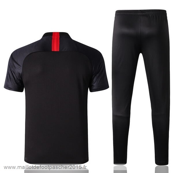 Maillot Foot Achat Entrainement Conjunto Completo Paris Saint Germain 2019 2020 Noir Rouge