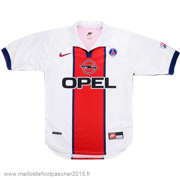 Maillot Foot Achat Exterieur Maillot Paris Saint Germain Rétro 1998 1999 Blanc
