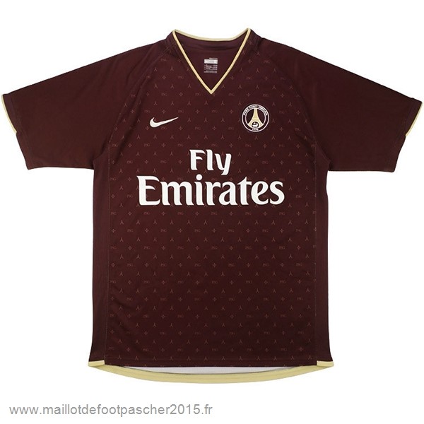Maillot Foot Achat Exterieur Maillot Paris Saint Germain Rétro 2006 2007 Marron