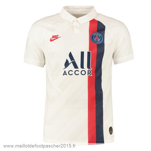 Maillot Foot Achat Thailande Third Maillot Paris Saint Germain 2019 2020 Blanc