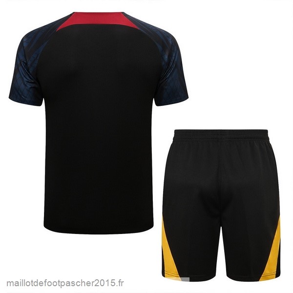 Maillot Foot Achat Entrainement Ensemble Complet Portugal 2022 Noir I Vert